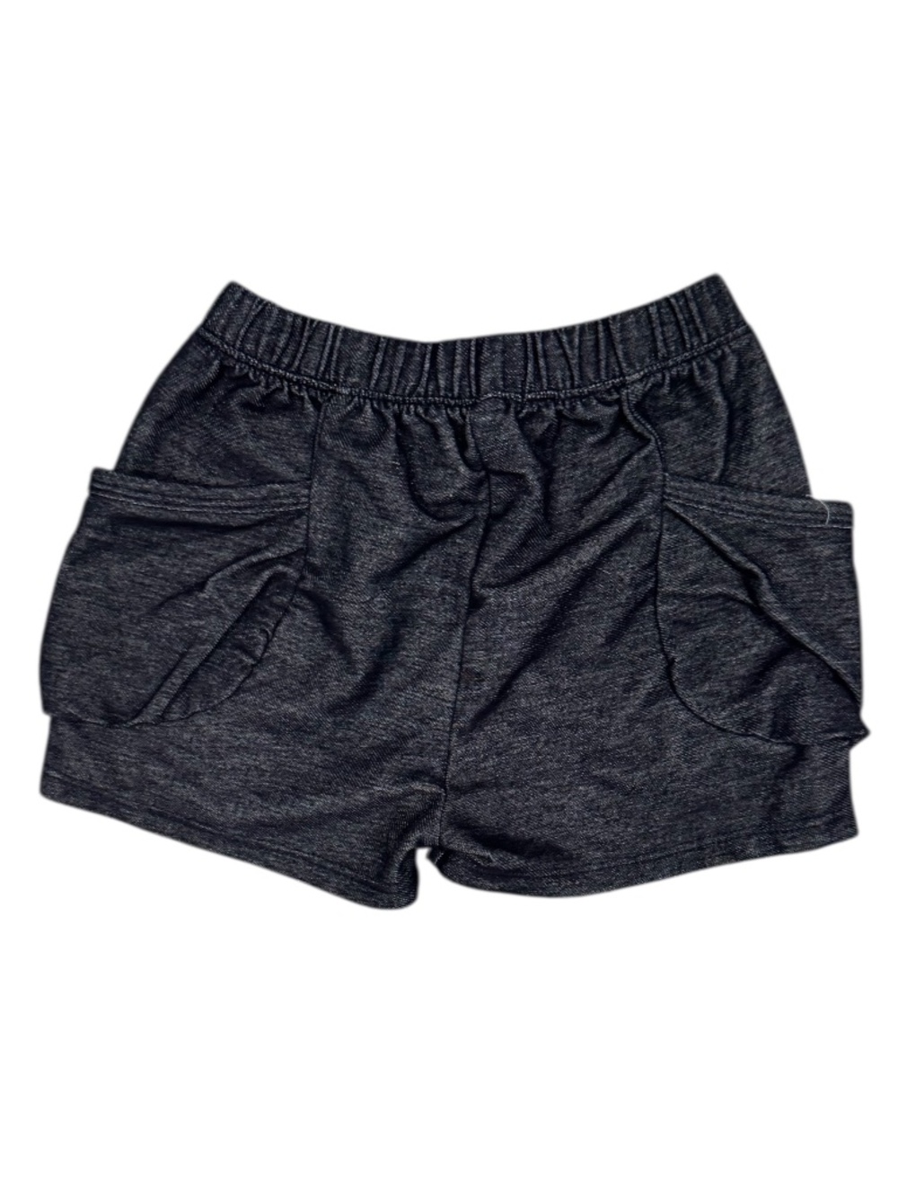 JOAH LOVE heathered deep blue elastic waist shorts - size 6